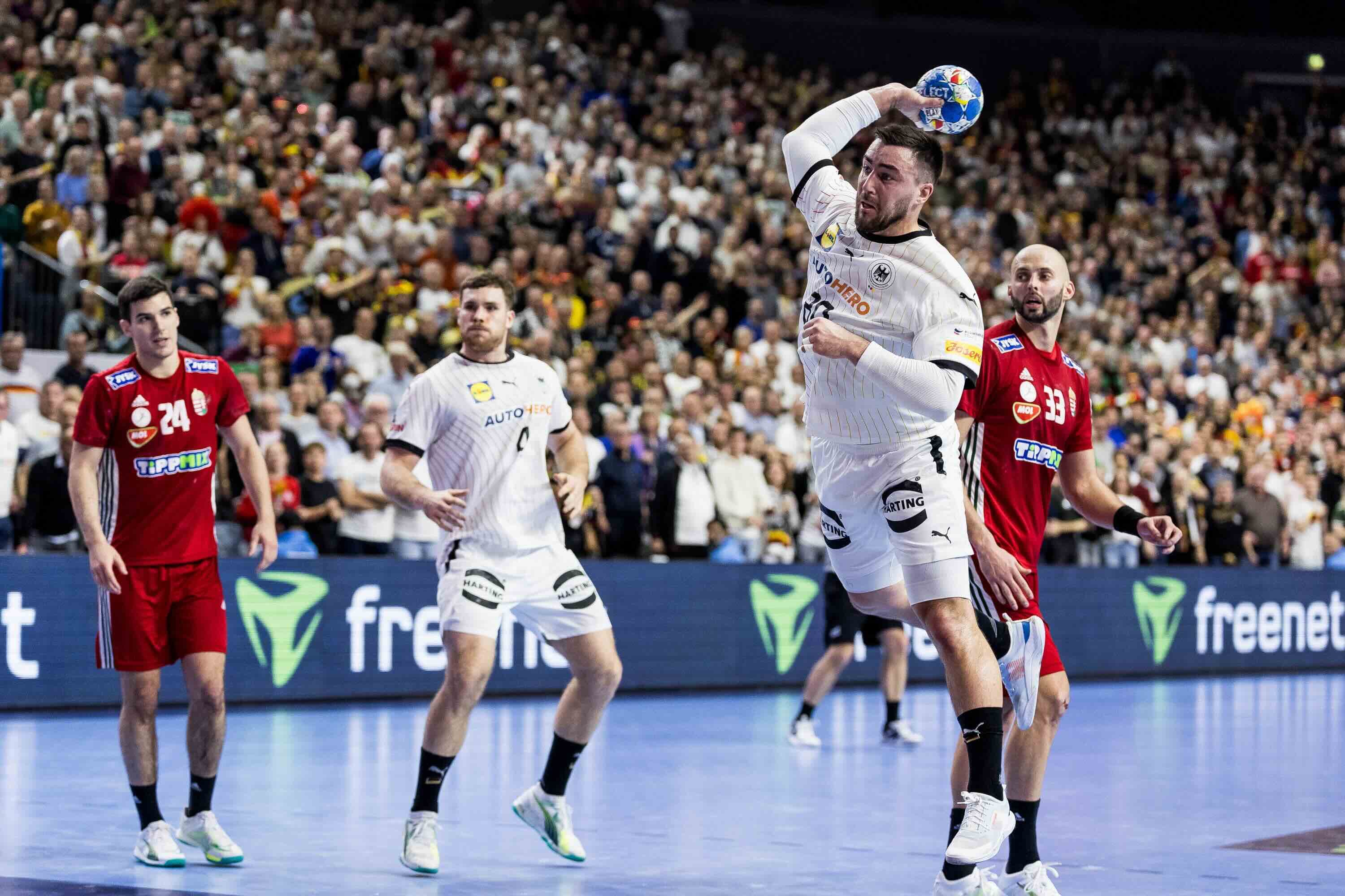 Bekanntheitswerte von Freenet: „Bei der EHF EURO konnten wir deutlich erkennen, dass unser Sponsoring diese Werte signifikant gesteigert hat.“ (Foto: picture alliance / BEAUTIFUL SPORTS | BEAUTIFUL SPORTS/Wunderl)