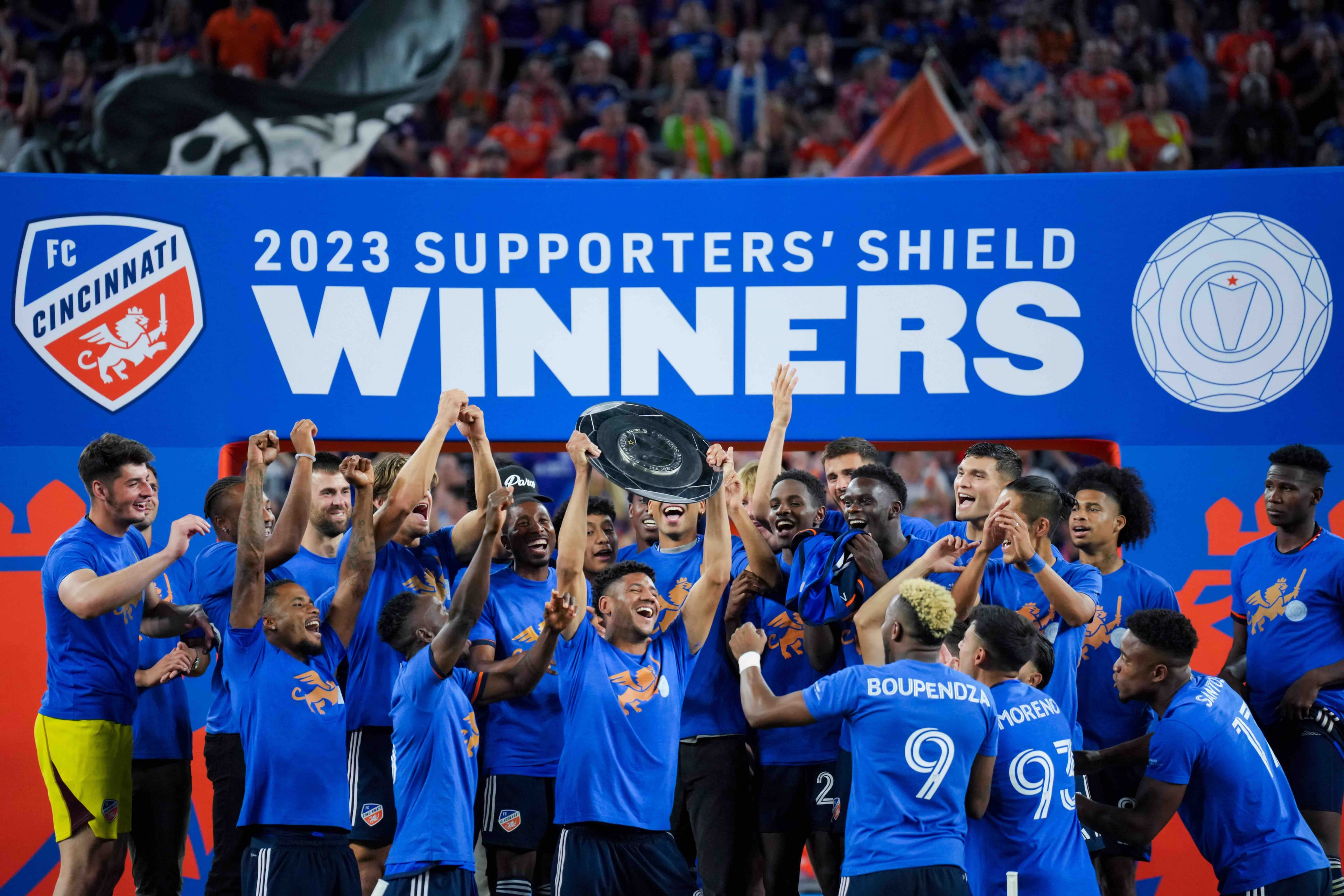 FC Cincinnati, TSG-Kooperationspartner und amtierenden Supporters'-Shield-Gewinner der MLS: „Wir kreieren Plattformen für die Persönlichkeitsentwicklung unserer Talente und gleichzeitig einen Impact für die Menschen vor Ort.“ (Foto: IMAGO / USA TODAY Network)