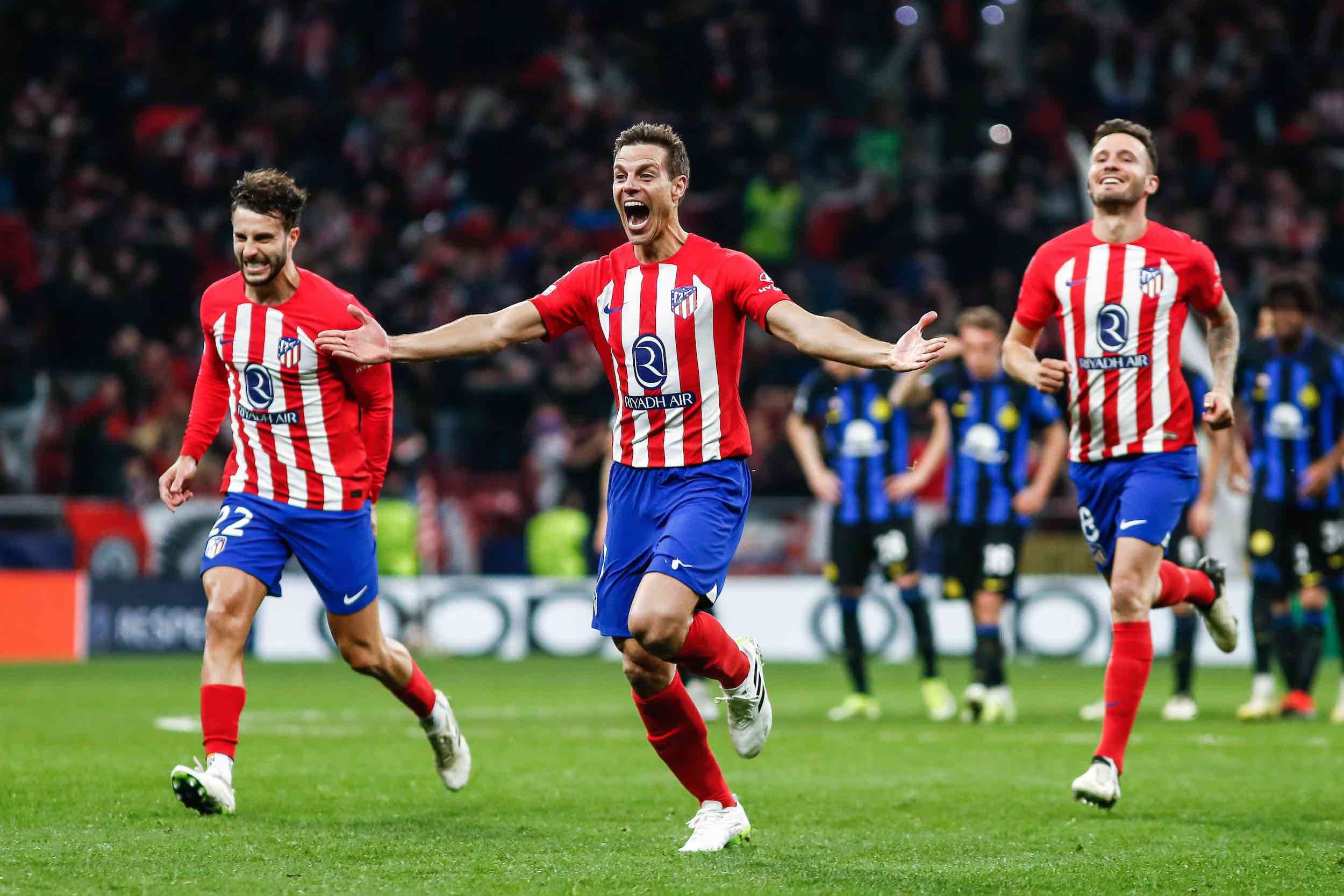 Mit neuem Hauptsponsor ins Viertelfinale gestürmt: Kann Atlético Madrid seinen „Höhenflug“ mit Riyadh Air gegen Borussia Dortmund fortsetzen? (Foto: IMAGO / ZUMA Wire)